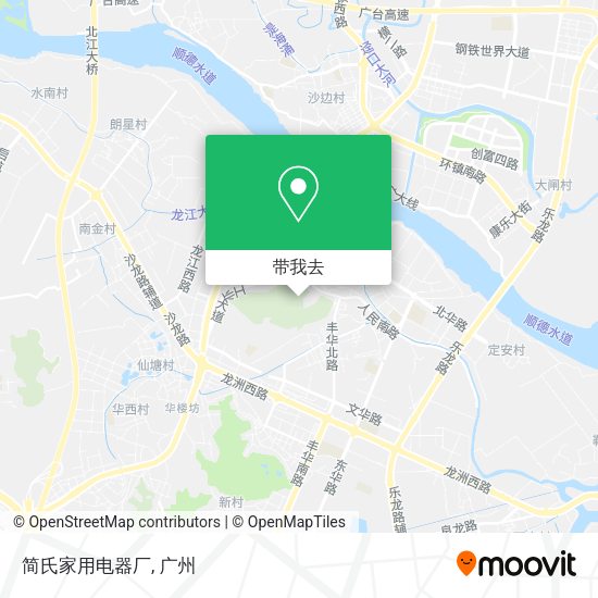 简氏家用电器厂地图