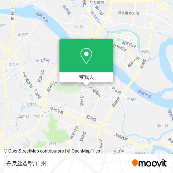 丹尼丝造型地图