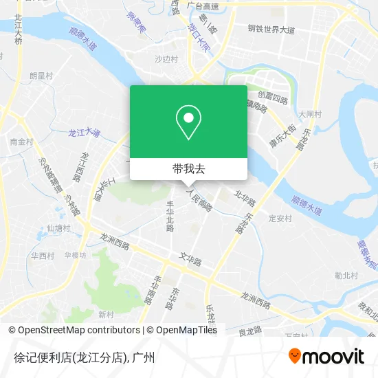 徐记便利店(龙江分店)地图
