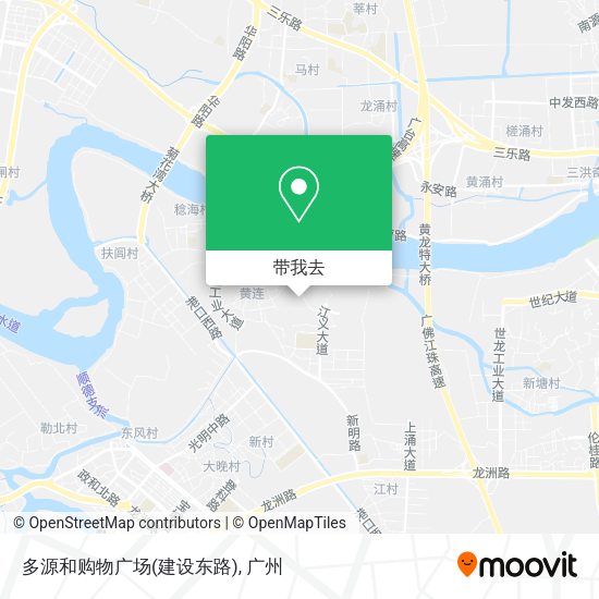 多源和购物广场(建设东路)地图