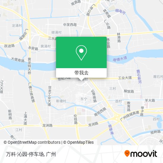 万科·沁园-停车场地图