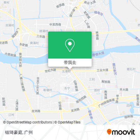 铵琦豪庭地图