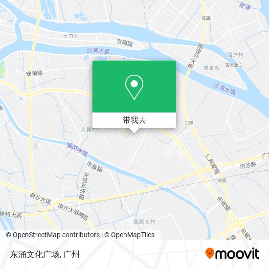 东涌文化广场地图
