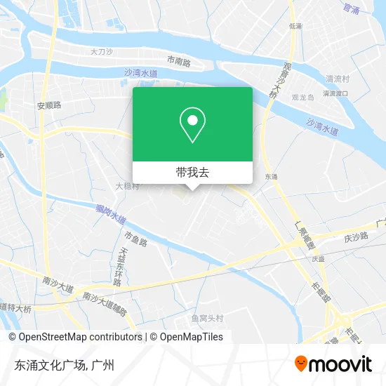 东涌文化广场地图