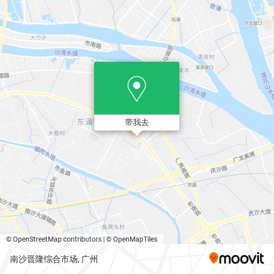 南沙晋隆综合市场地图