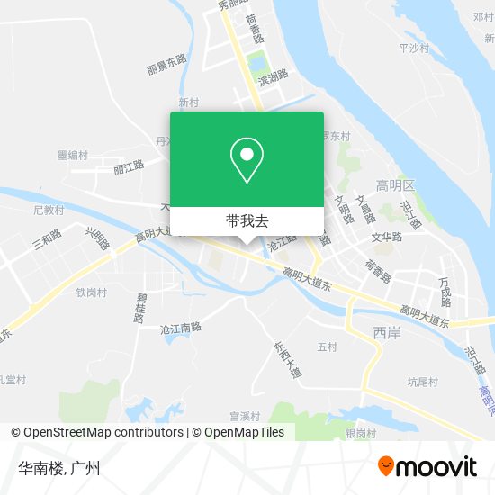 华南楼地图