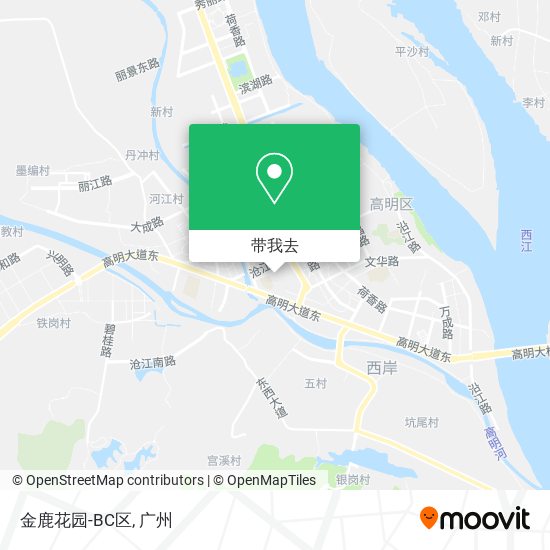 金鹿花园-BC区地图