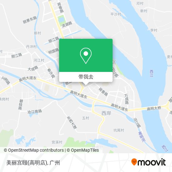 美丽宫颐(高明店)地图
