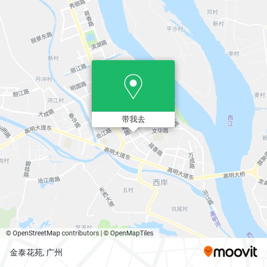 金泰花苑地图