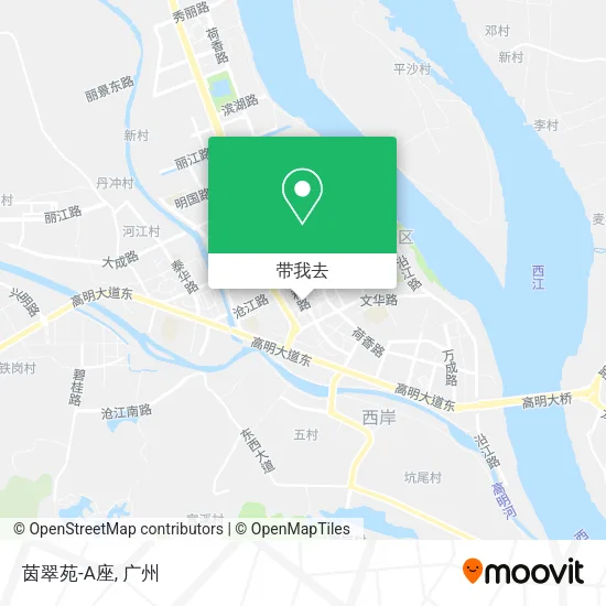 茵翠苑-A座地图