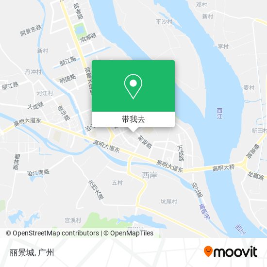 丽景城地图