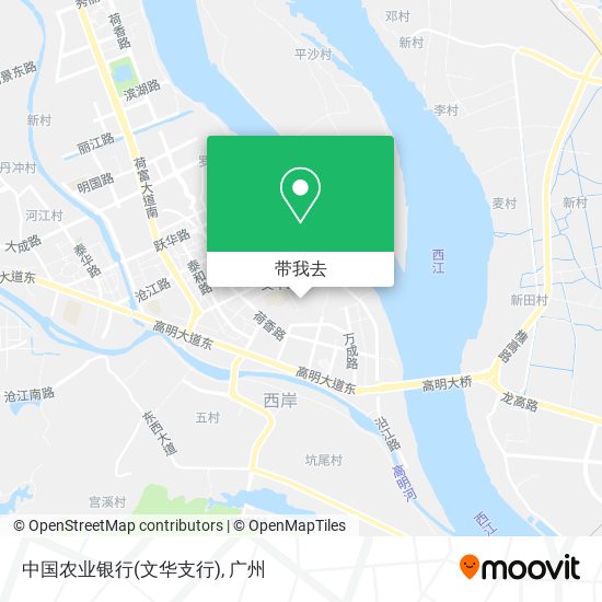 中国农业银行(文华支行)地图