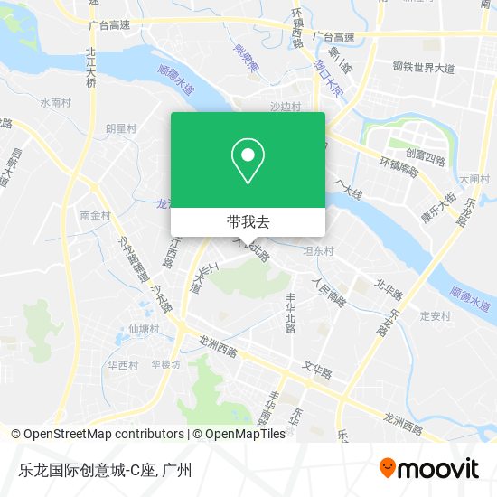 乐龙国际创意城-C座地图