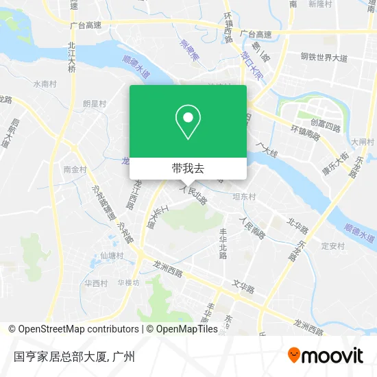 国亨家居总部大厦地图