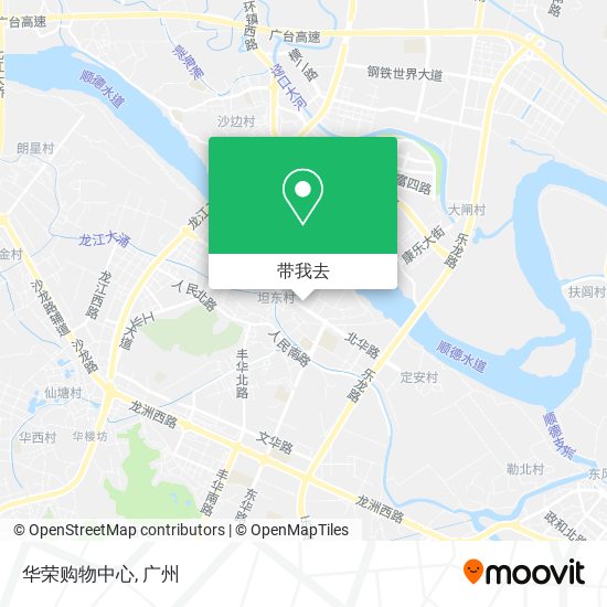 华荣购物中心地图