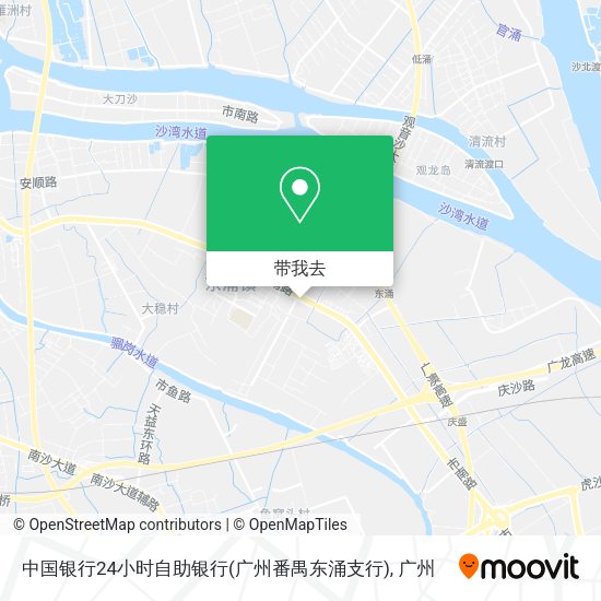 中国银行24小时自助银行(广州番禺东涌支行)地图