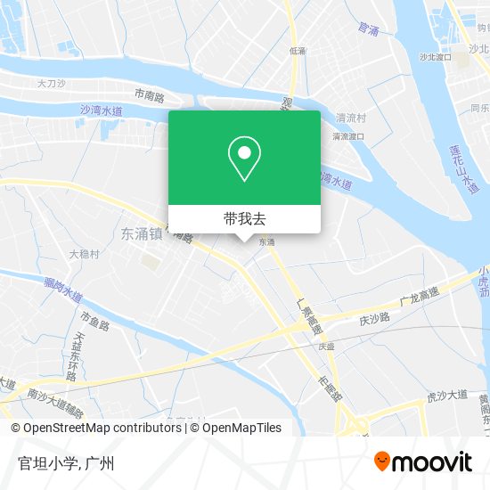 官坦小学地图