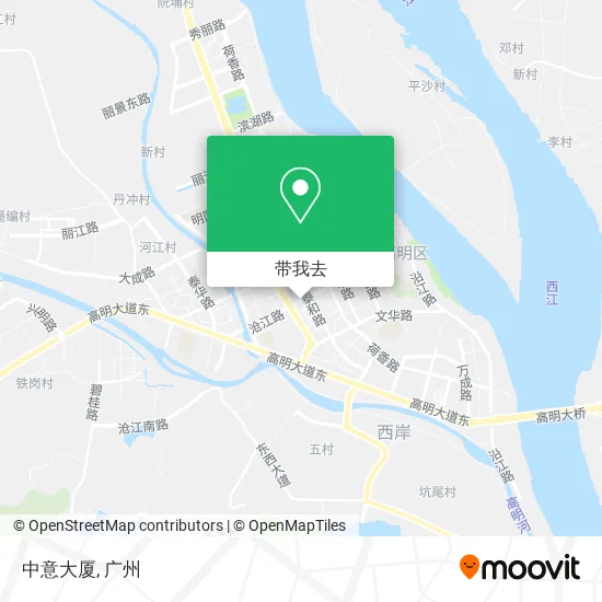 中意大厦地图