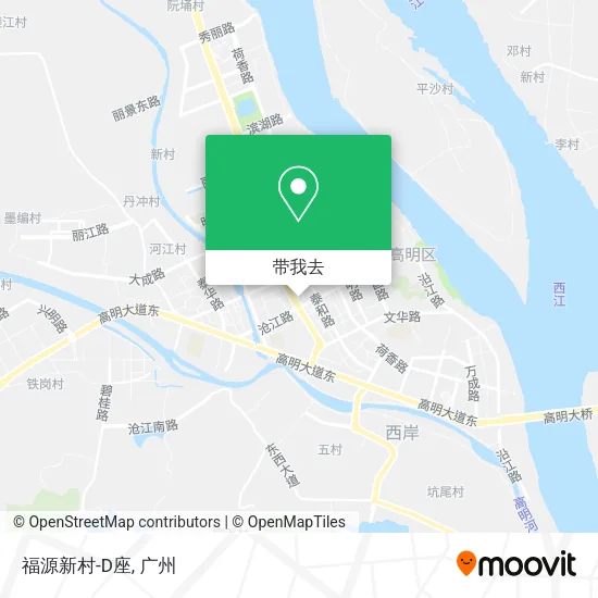福源新村-D座地图