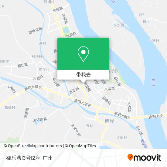 福乐巷|3号|2座地图