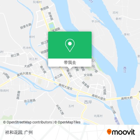 祥和花园地图