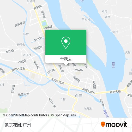 紫京花园地图