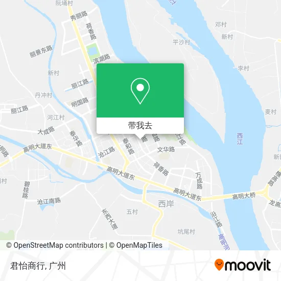君怡商行地图