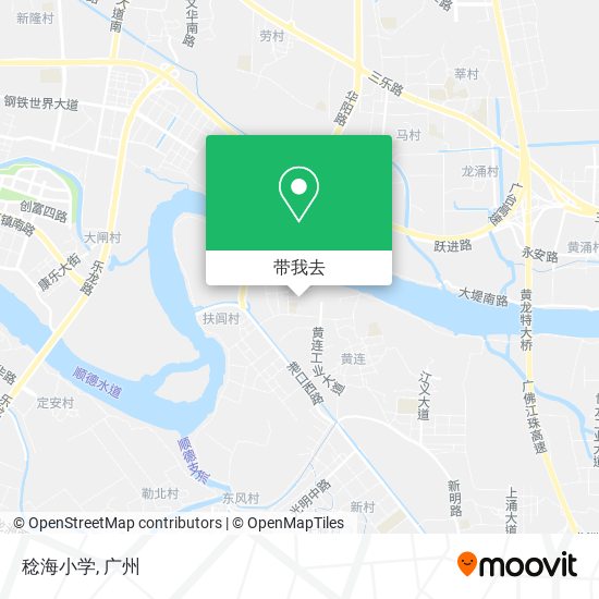 稔海小学地图