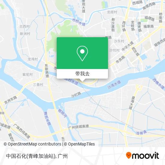 中国石化(青峰加油站)地图