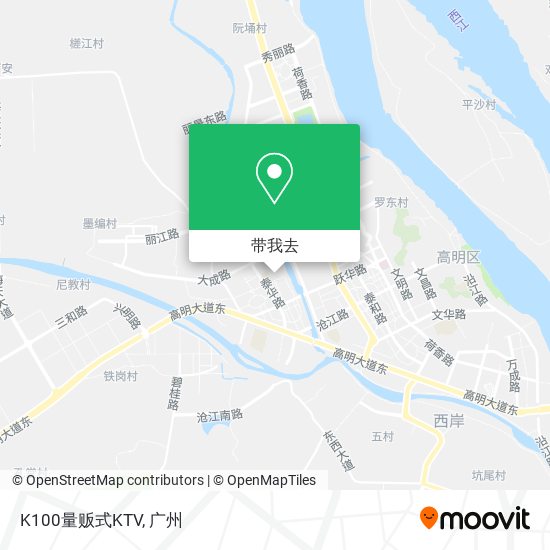K100量贩式KTV地图