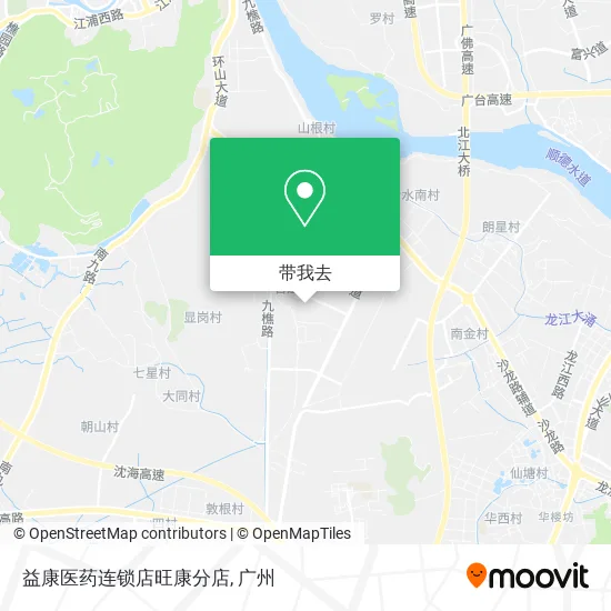 益康医药连锁店旺康分店地图