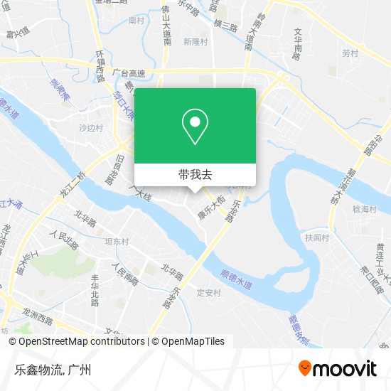乐鑫物流地图