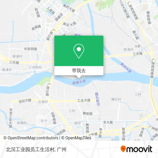 北滘工业园员工生活村地图