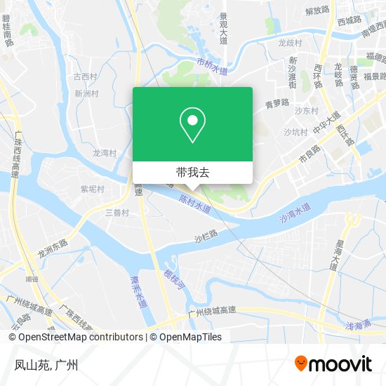 凤山苑地图