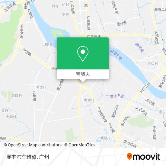 展丰汽车维修地图