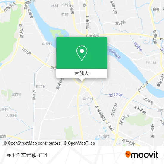 展丰汽车维修地图