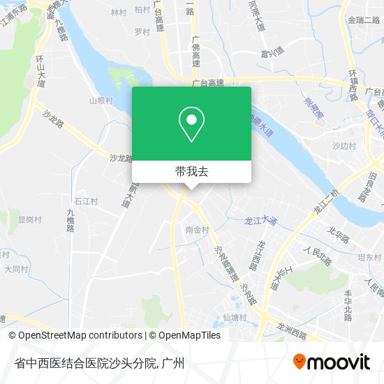 省中西医结合医院沙头分院地图