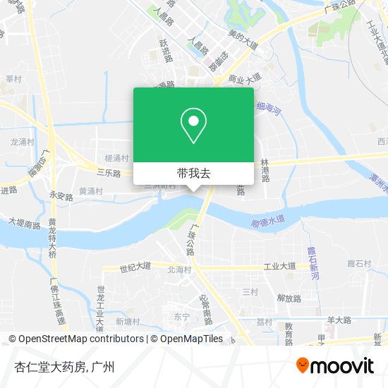 杏仁堂大药房地图
