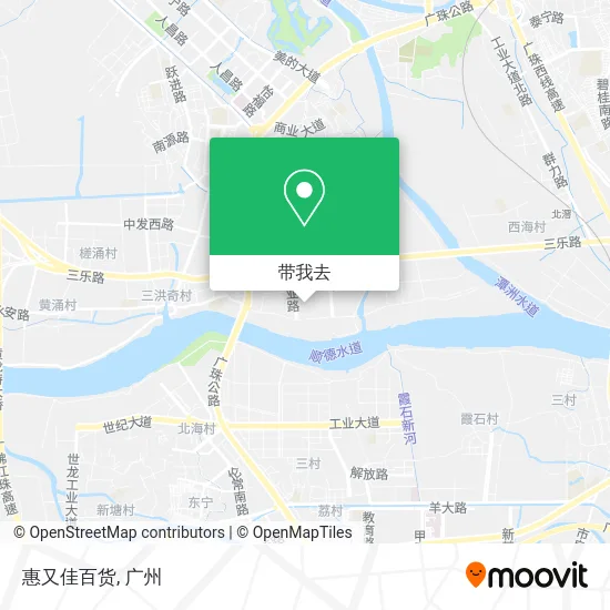 惠又佳百货地图
