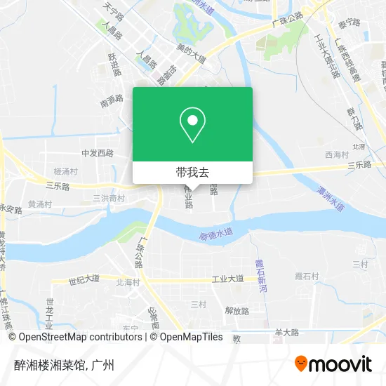 醉湘楼湘菜馆地图