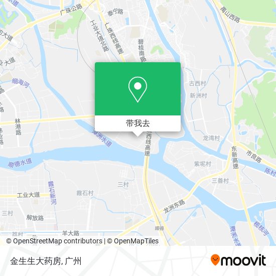 金生生大药房地图