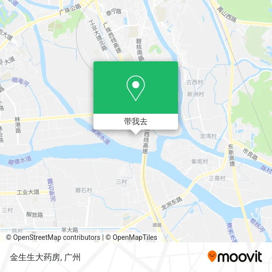 金生生大药房地图