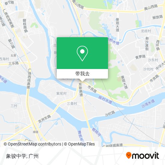 象骏中学地图
