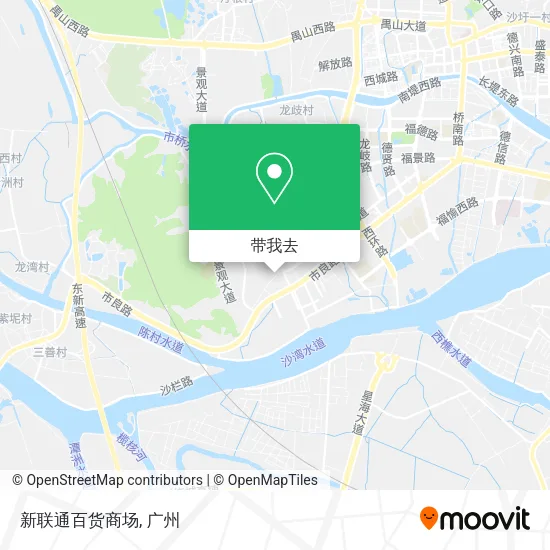 新联通百货商场地图