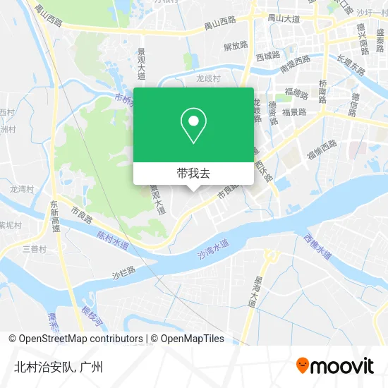 北村治安队地图