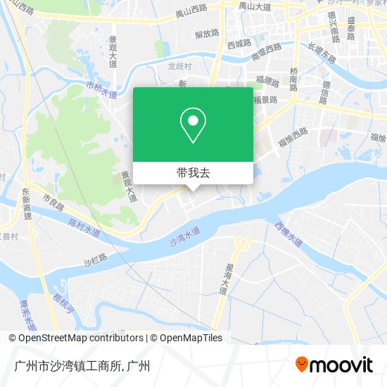 广州市沙湾镇工商所地图