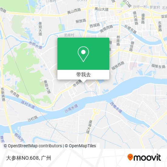 大参林NO.608地图