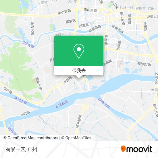 荷景一区地图