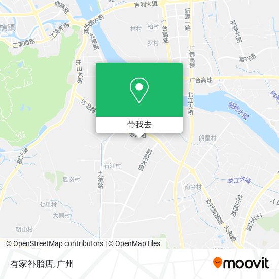 有家补胎店地图