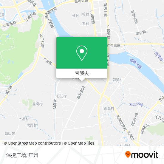 保捷广场地图